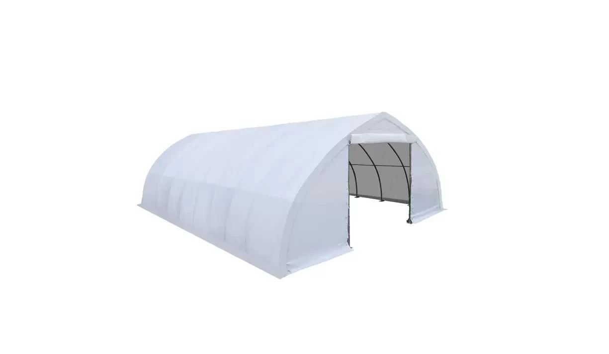 30x40x15 11 oz PE Fabric Canvas Storage Shelter Building 12′ Doors