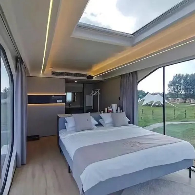 Customizable Leak Proof Space Capsule Home 11.5m Space Capsule Tiny Home