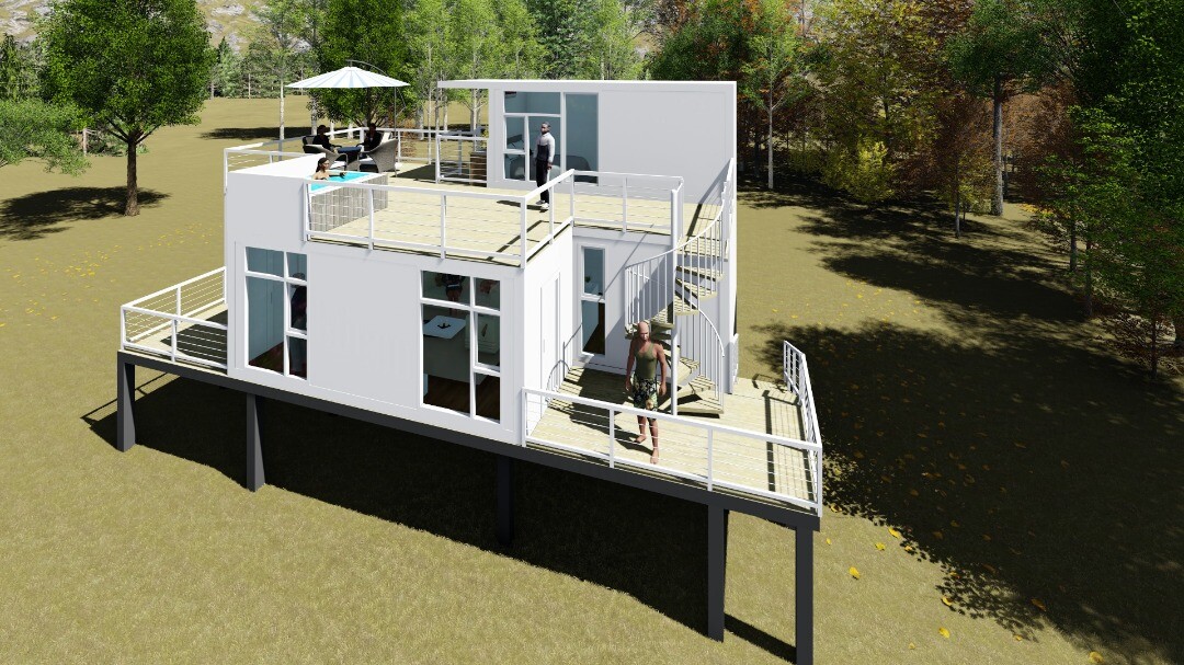 Container Home – Key West – Tiny Home Catalog