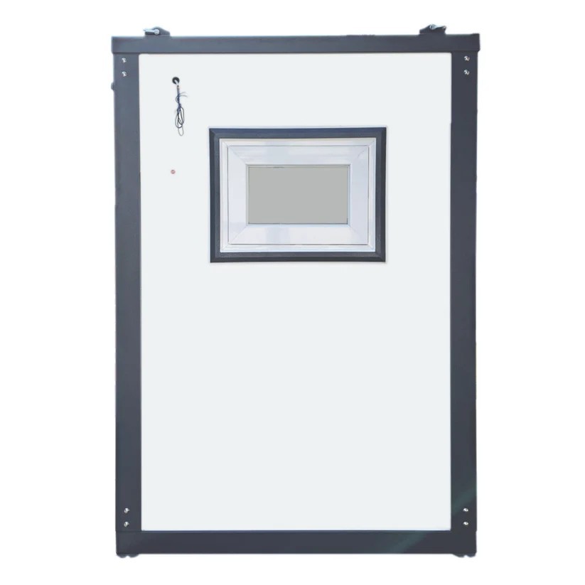 Chery Private Toilet Stalls w/ Shower Curtain Mobile Toilet Portable Restrooms