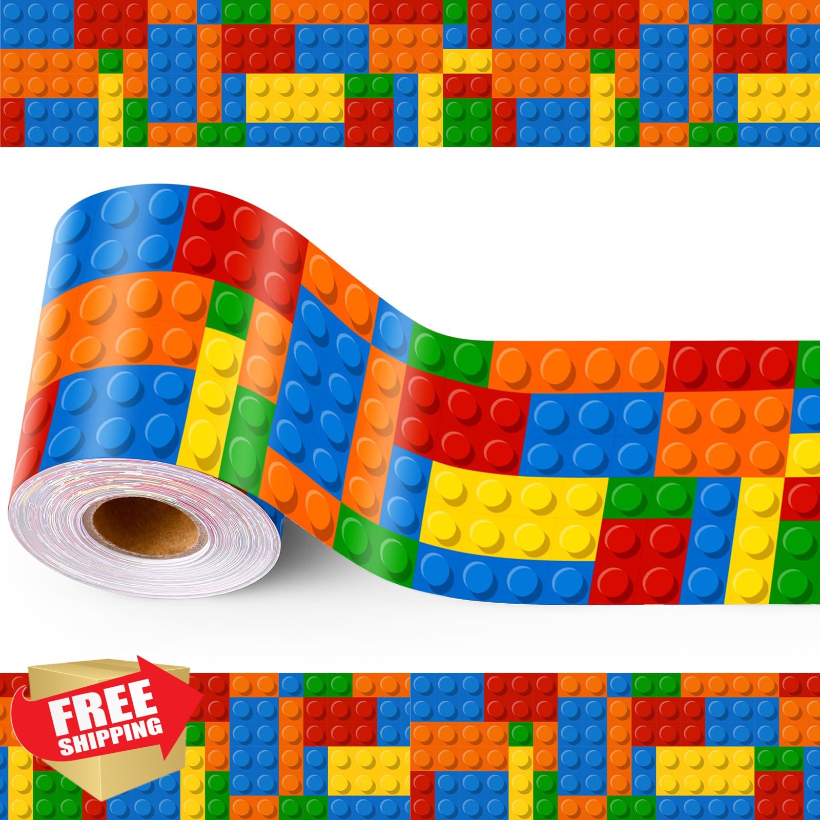 Motiskyy 65ft Building Block Border
