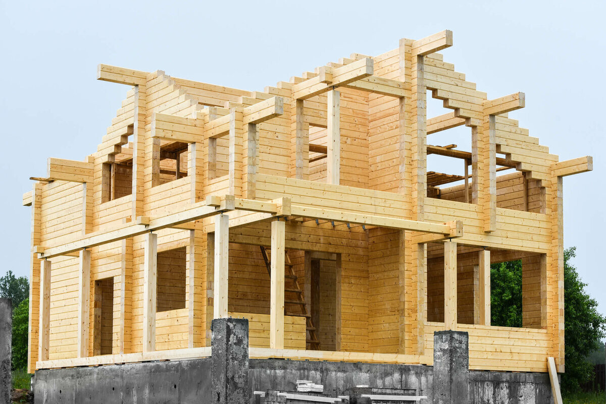 PREFAB LOG CABIN HOME KIT WOODEN SHELL 1938 ft² / 180 m² – DISCOUNT CARD 3% off