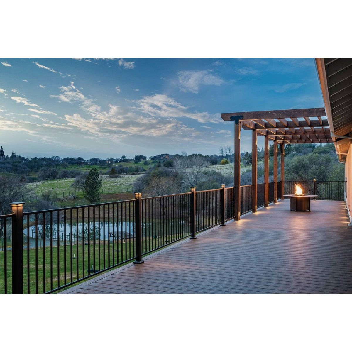 Fortress Building Products Fe26 3×39.5″ Blk Pst Cvr 53303418 Fortress Building