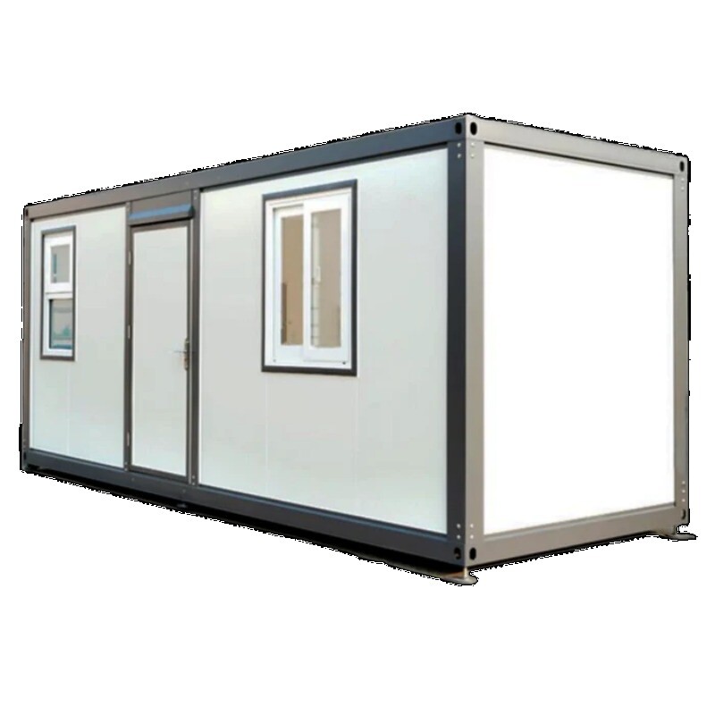 7ftx20ft Portable Office w/ Bathroom Steel Frame Double-Glazed Openable Windows