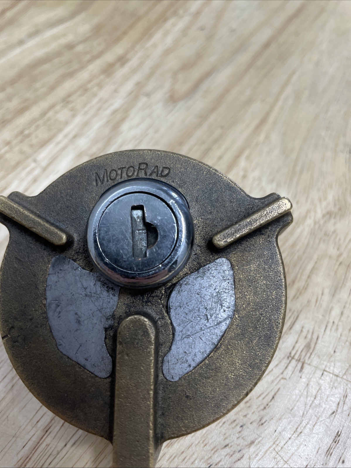 MotoRad 2501-11 Heavy Duty Fuel Cap with Lock No Key