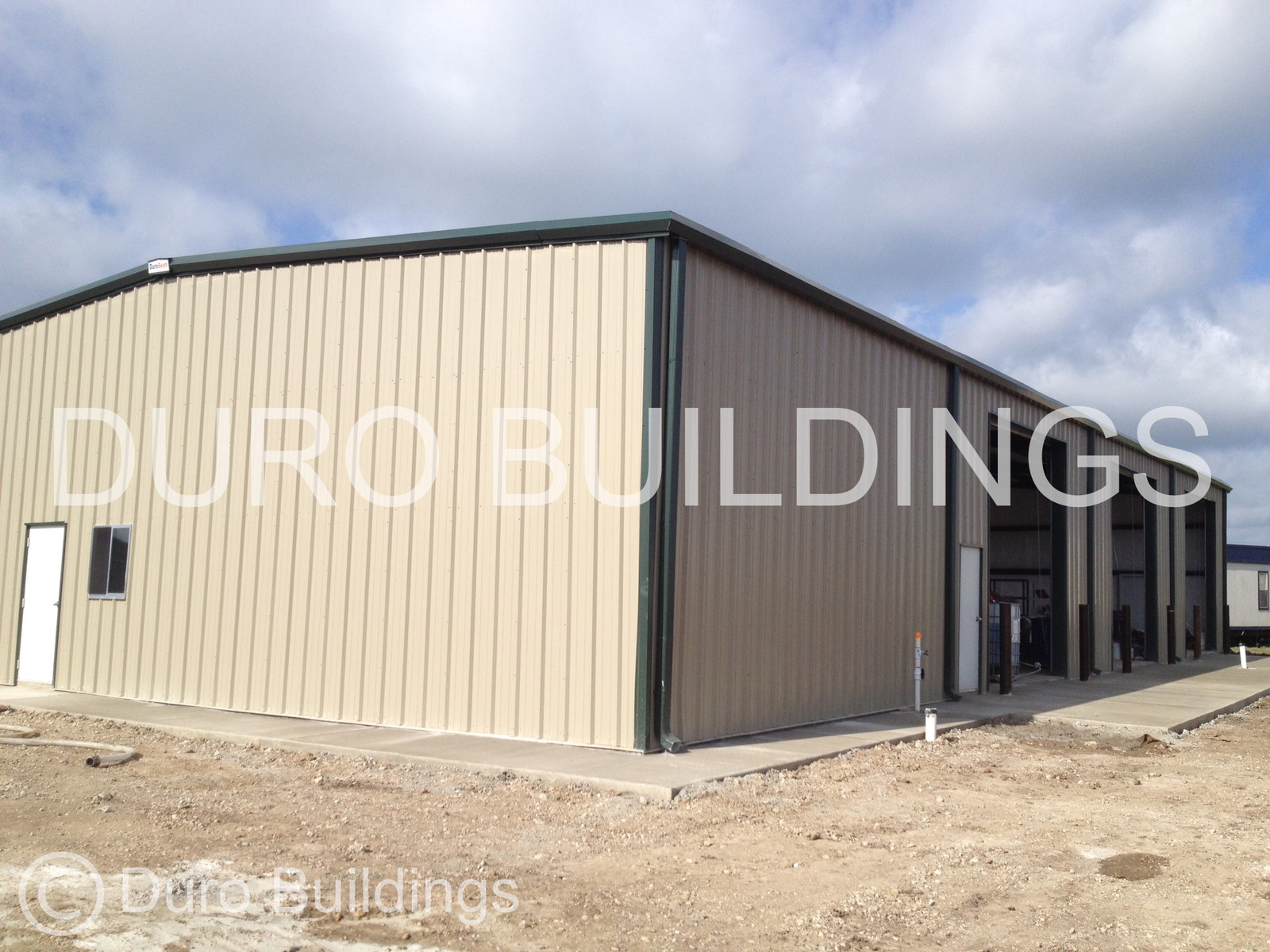 80x120x16 Steel Building Kit | Rigid Frame I-Beam | Commercial Grade I Duro Beam