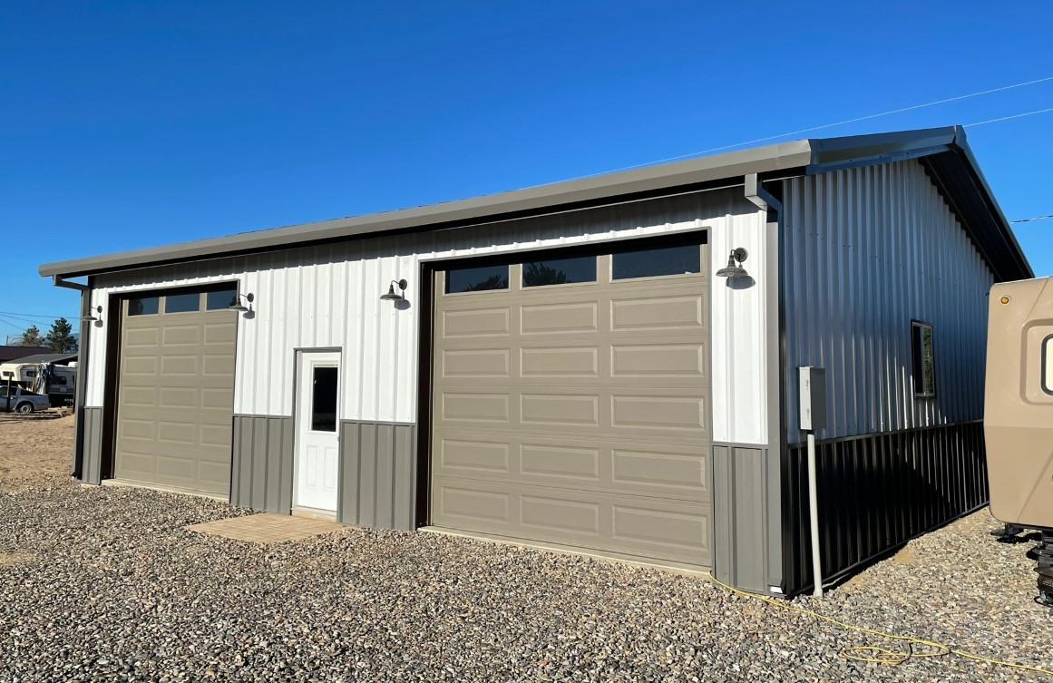 24×40 Steel Building SIMPSON Metal Garage Storage Shop Building Kit