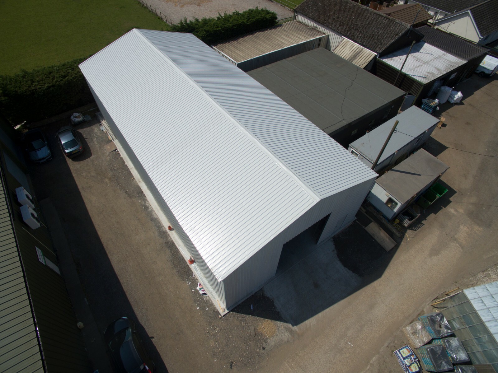 Steel Storage Building Industrial Portable Farm Building Insulated Warehouse