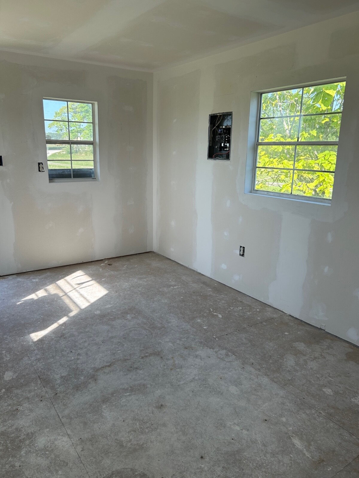 Unfinished Tiny house for sale 12 x 32 ft with 4′ porch Derksen home $27,500