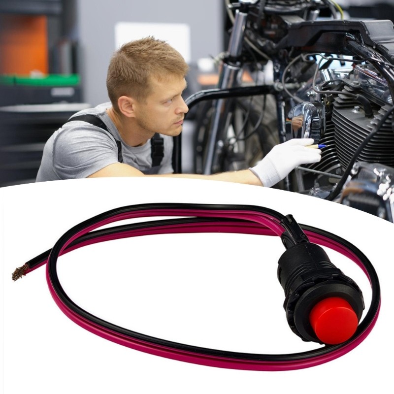Universal Motorbike Modification Accessories Engine ON/OFF Starter Button