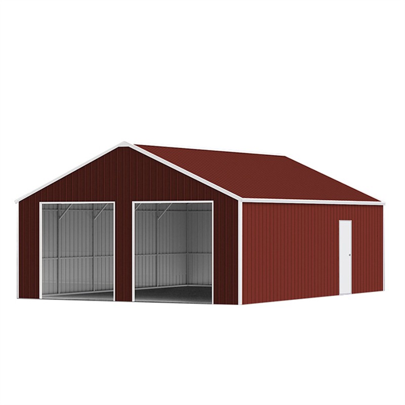 33′ x 25′ x 14′ Outdoor Storage Shed Reinforced Steel Structure Barn Car Garage