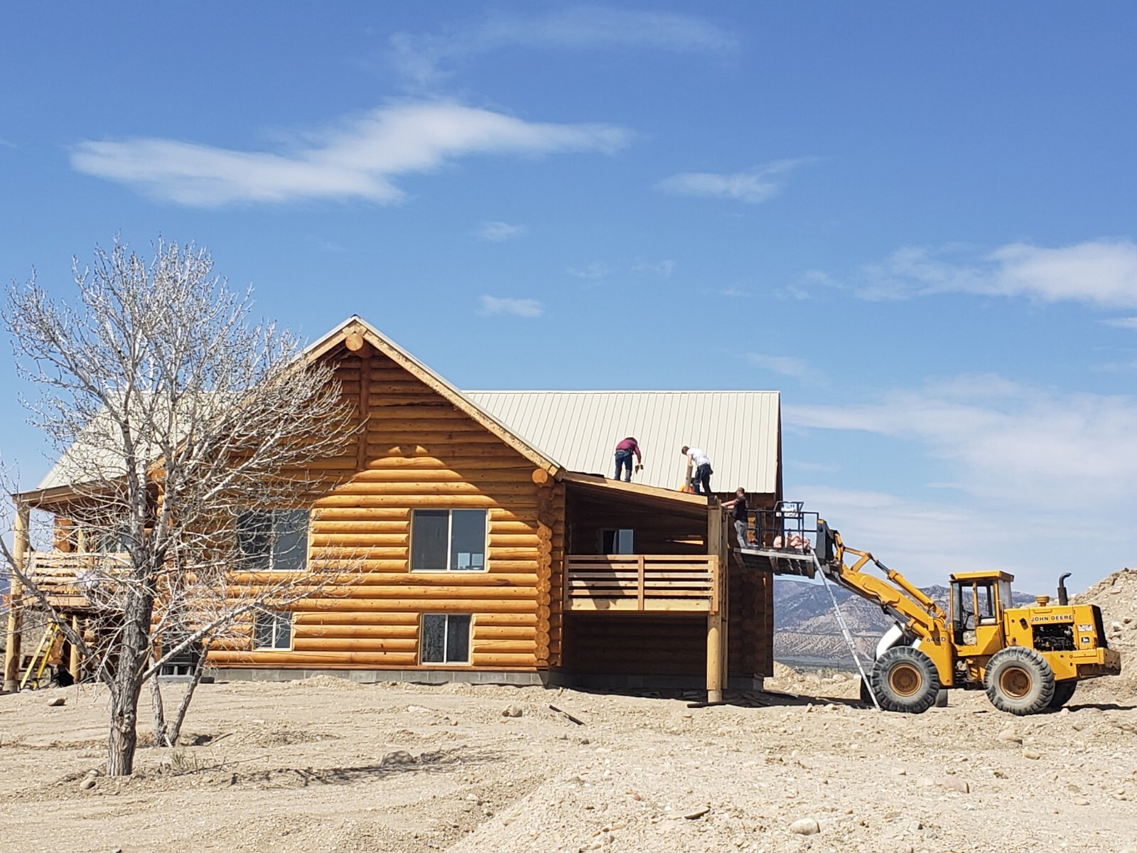 LARGE -5,000 sq.ft LOG CABIN HOME shell kit 12in logs