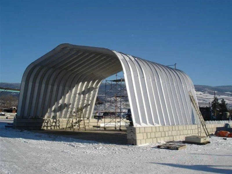 30x36x16 DuroSPAN Steel Building Off Grid Home Shop Open Ends Factory Direct