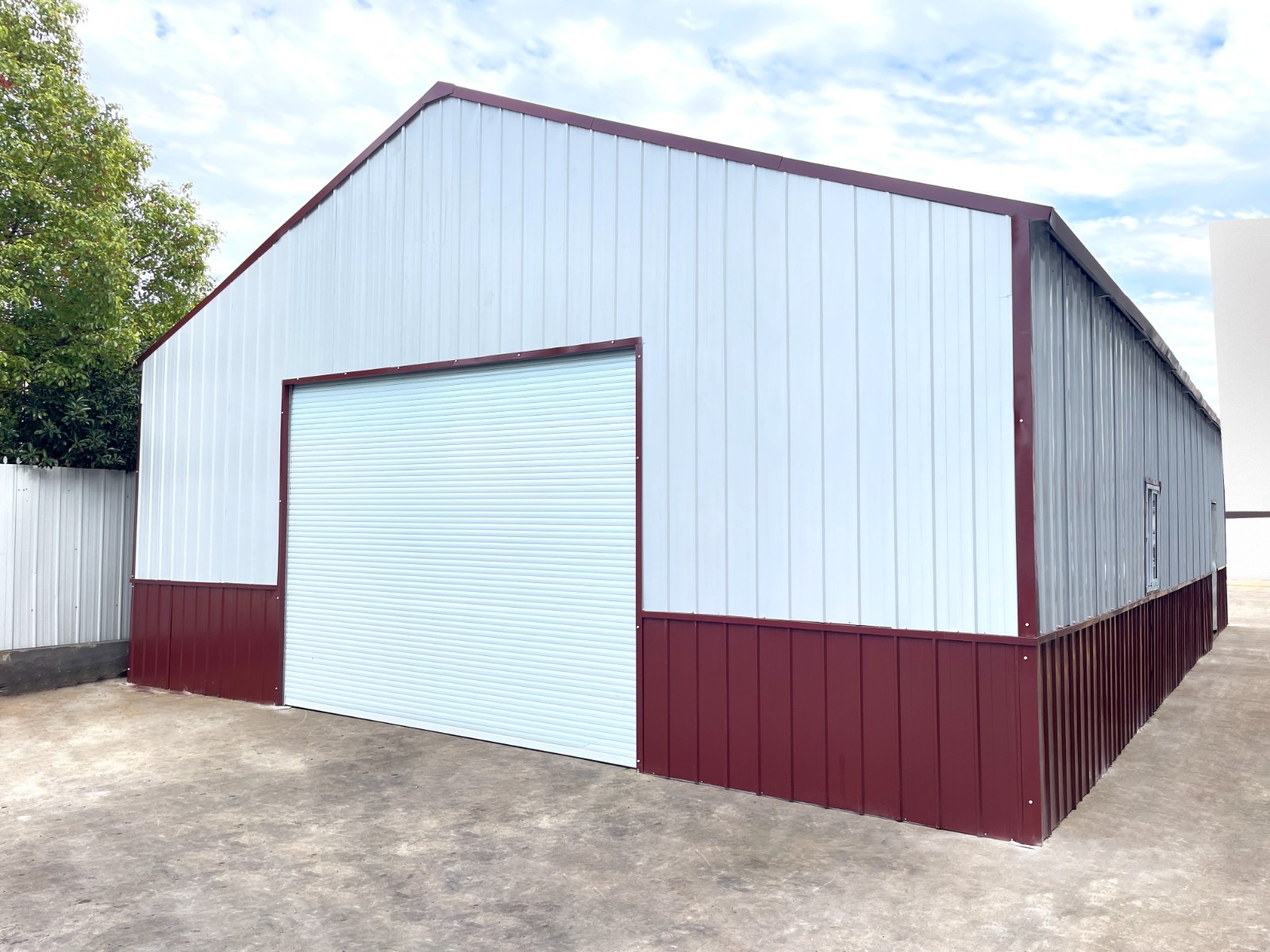 31’x51′ Metal Garage Shed Barn Outdoor Storage Heavy Duty Galvanized Steel