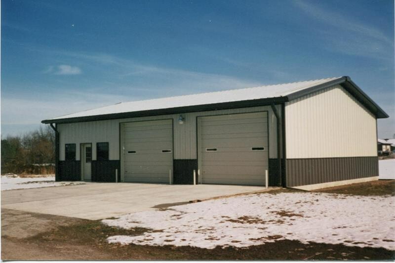 21x30x10 Steel Building SIMPSON Metal Garage Storage Shop Building Kit