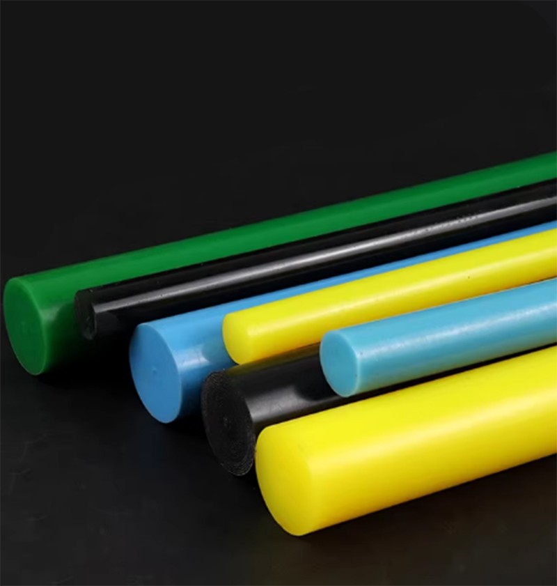 PU Polyurethane Hollow Round Rod Bar Stick Length 500mm Elastic Shock Absorber