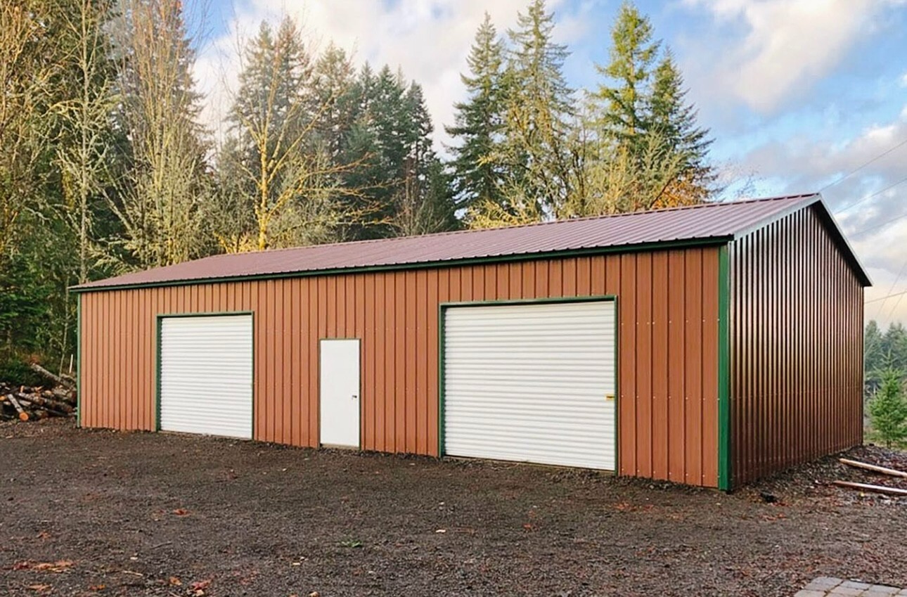 24′ x 50′ x 10′ Garage Gold Tier Structures