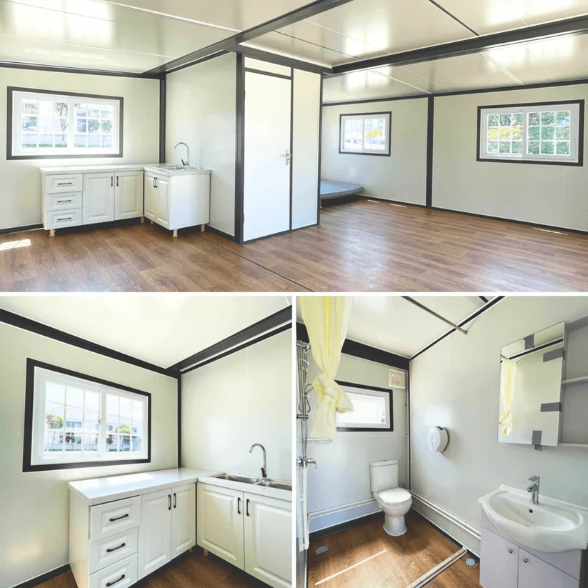 Chery Industrial 19×20 Mobile Expandable House Prefabricated Home with Cabinet