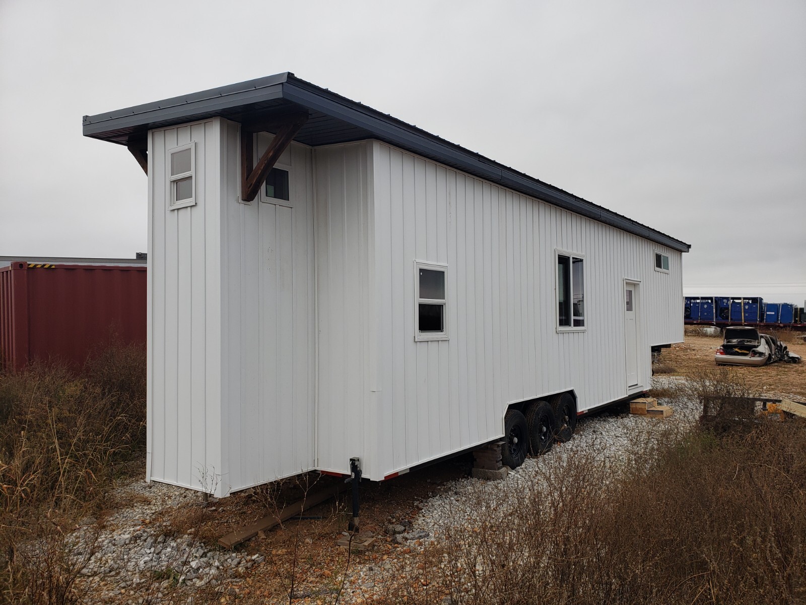 Huge 40ft Gooseneck Tiny House On Wheels Shell