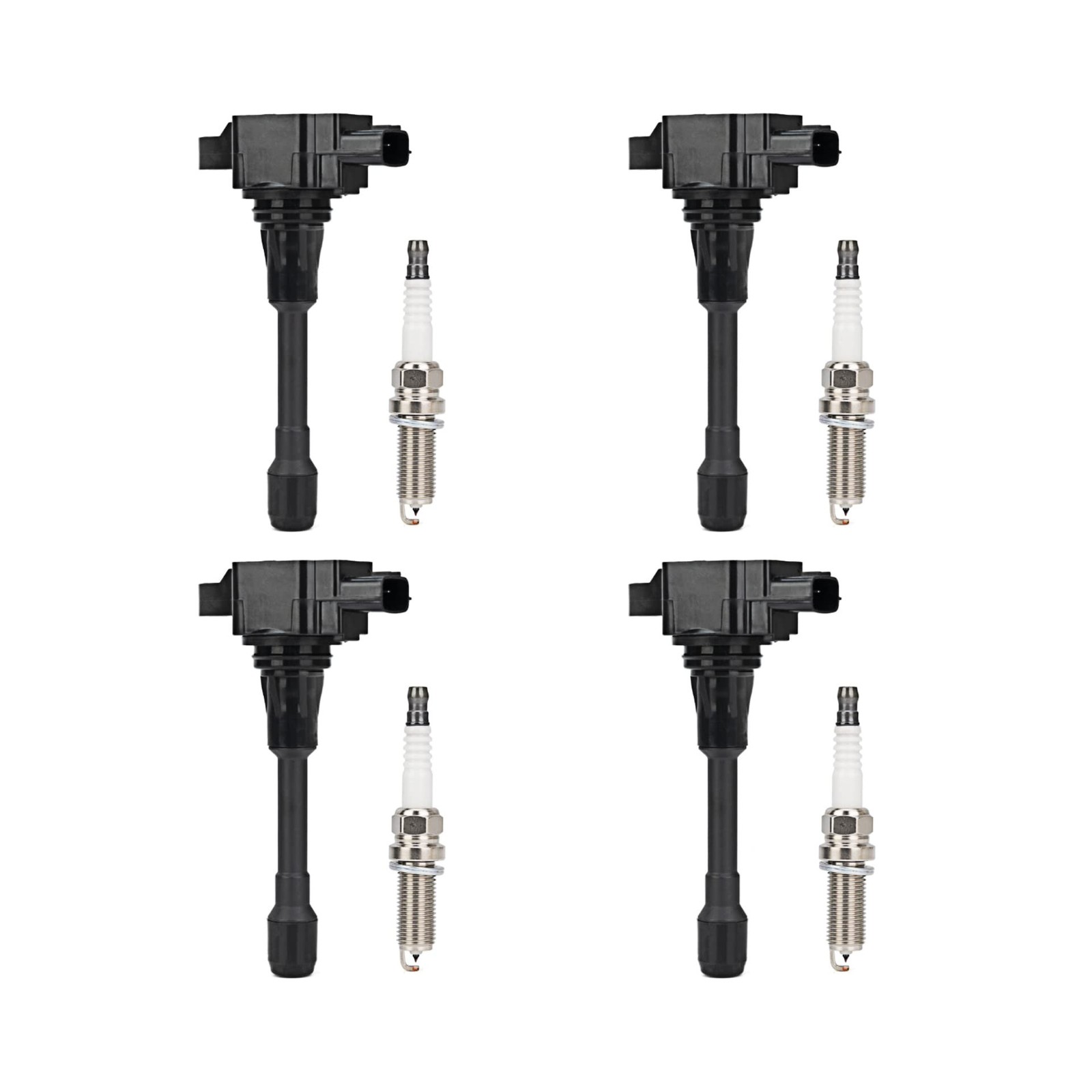 4Pcs UF549 Ignition Coil Pack and 9029 Iridium Spark Plug Compatibl… Fast Ship