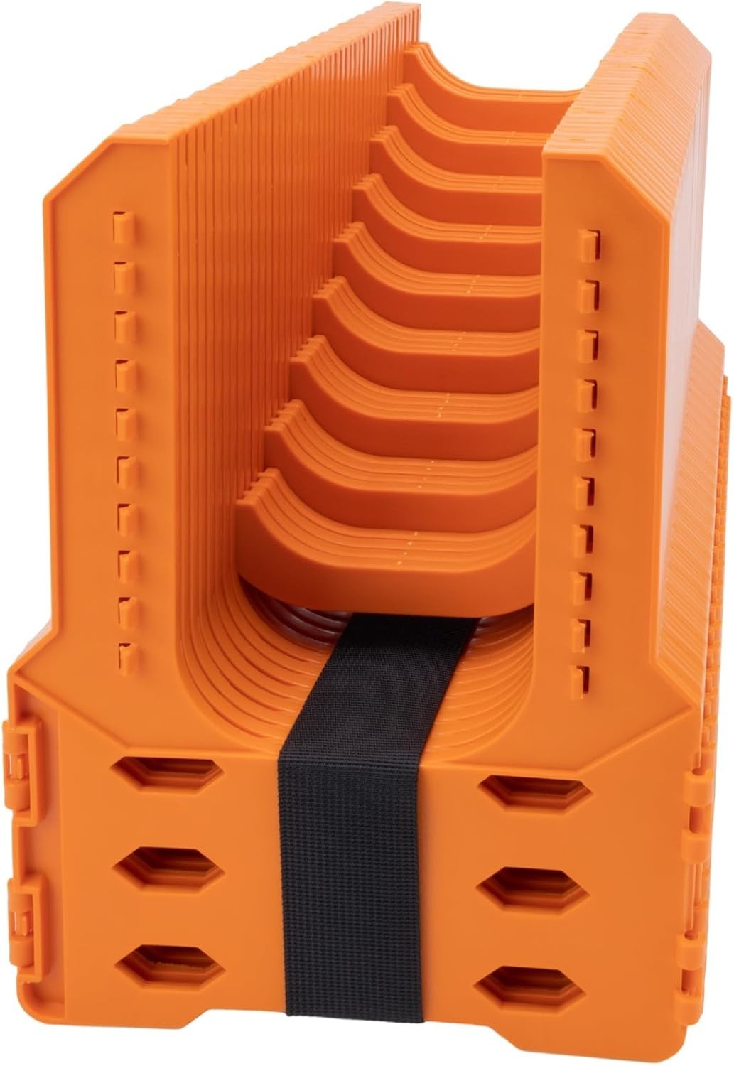 RV Sewer Hose Support 20FT, Adjustable Height, RV Sewer Support with Secure Rubb