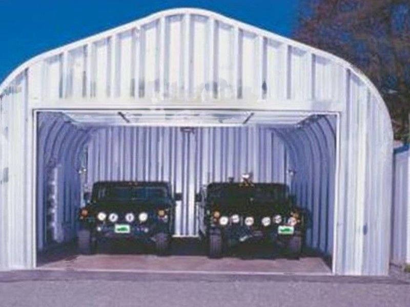 30x60x15 DuroSPAN Steel DIY Straight Wall Arch Building Open Ends Factory DiRECT