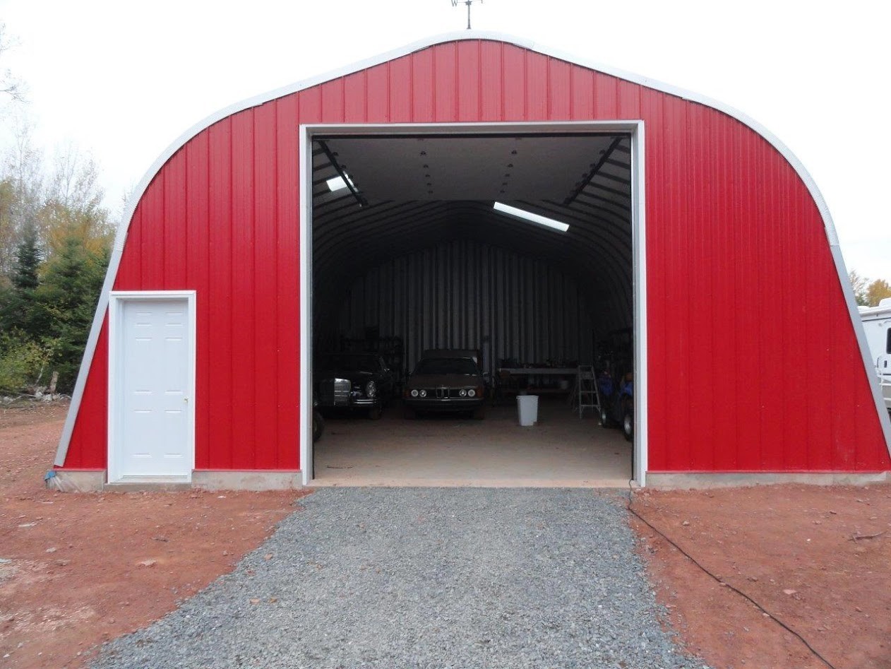 20’x30′ Steel Building Clear Span Grid With Ends Walls Included DuroSpan