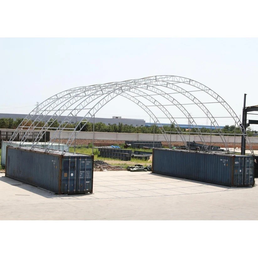 60’x40’x20′ Heavy Duty Double Truss Container Storage Shelter Garage Building