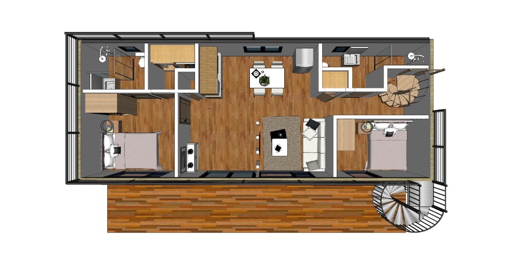 Key West – Baldwin Tiny Home Catalog
