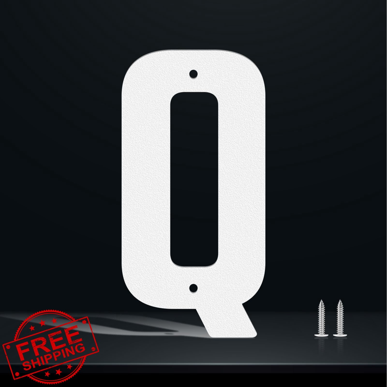 Hounahha 8″ White House Number Q