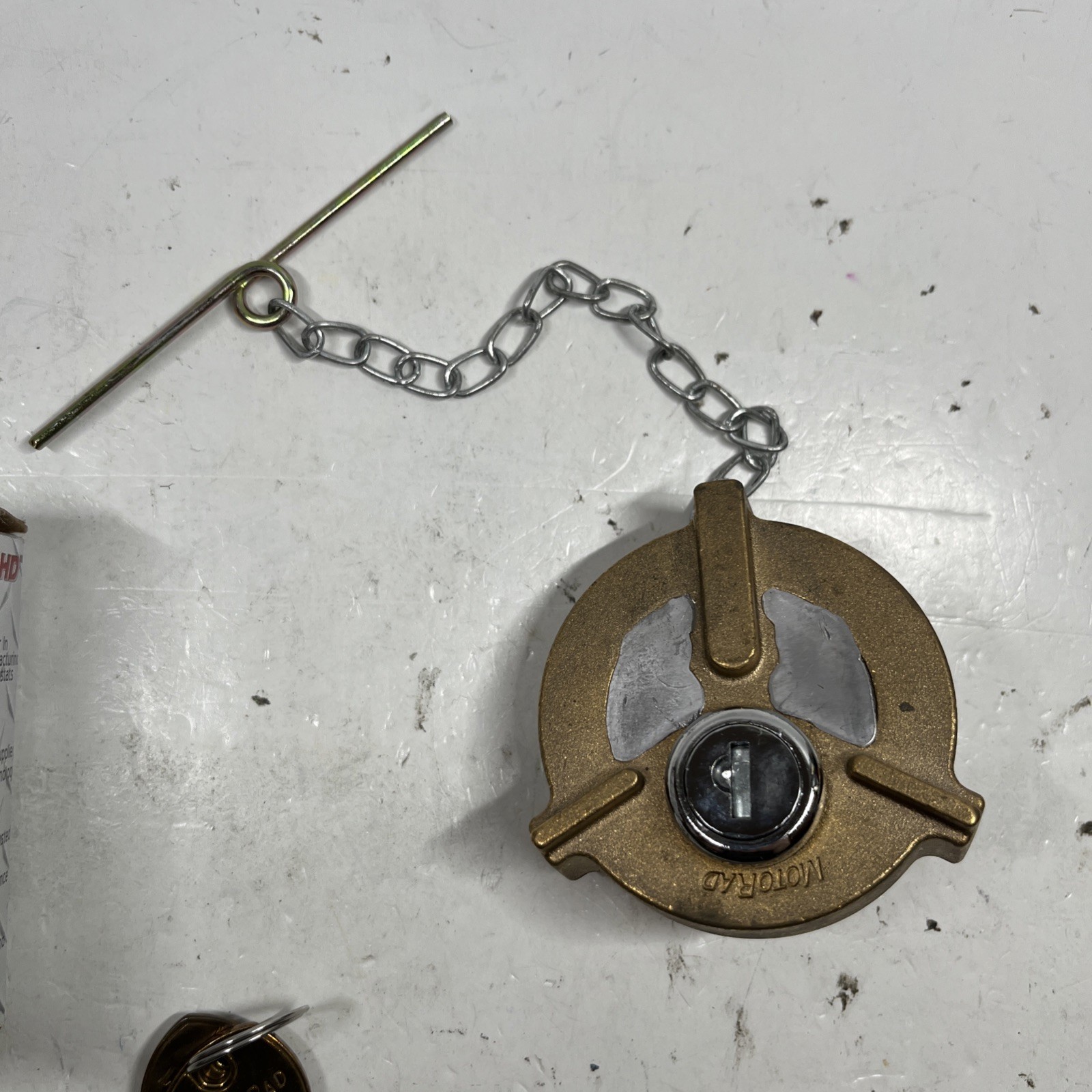 MotoRad 2503-11 Heavy Duty Fuel Cap with Lock