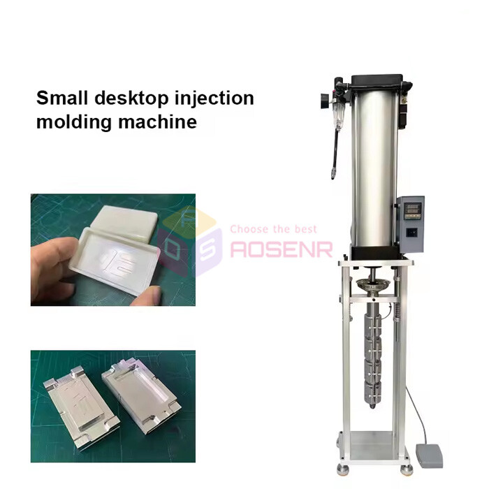 50g Small Desktop Pneumatic Injection Machine Vertical Plastic Molding Machine