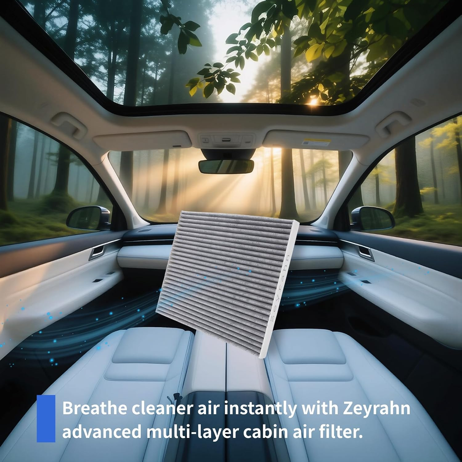 Cabin & Engine Air Filter Kit for Subaru Crosstrek 2024-2025, Impreza 2024-2025