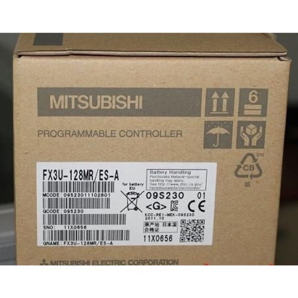 Mitsubishi FX3U-128MR/ES-A PLC One New FX3U128MR/ESA