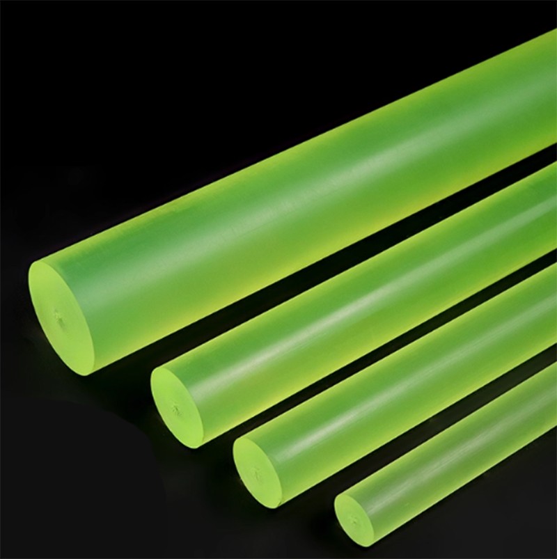 Pu Polyurethane Round Rod Solid Bar Plastic Elastic Dia.20mm-65mm Shock Absorber