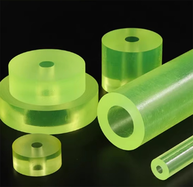 PU Polyurethane Hollow Round Rod Bar Stick Length 500mm Elastic Shock Absorber