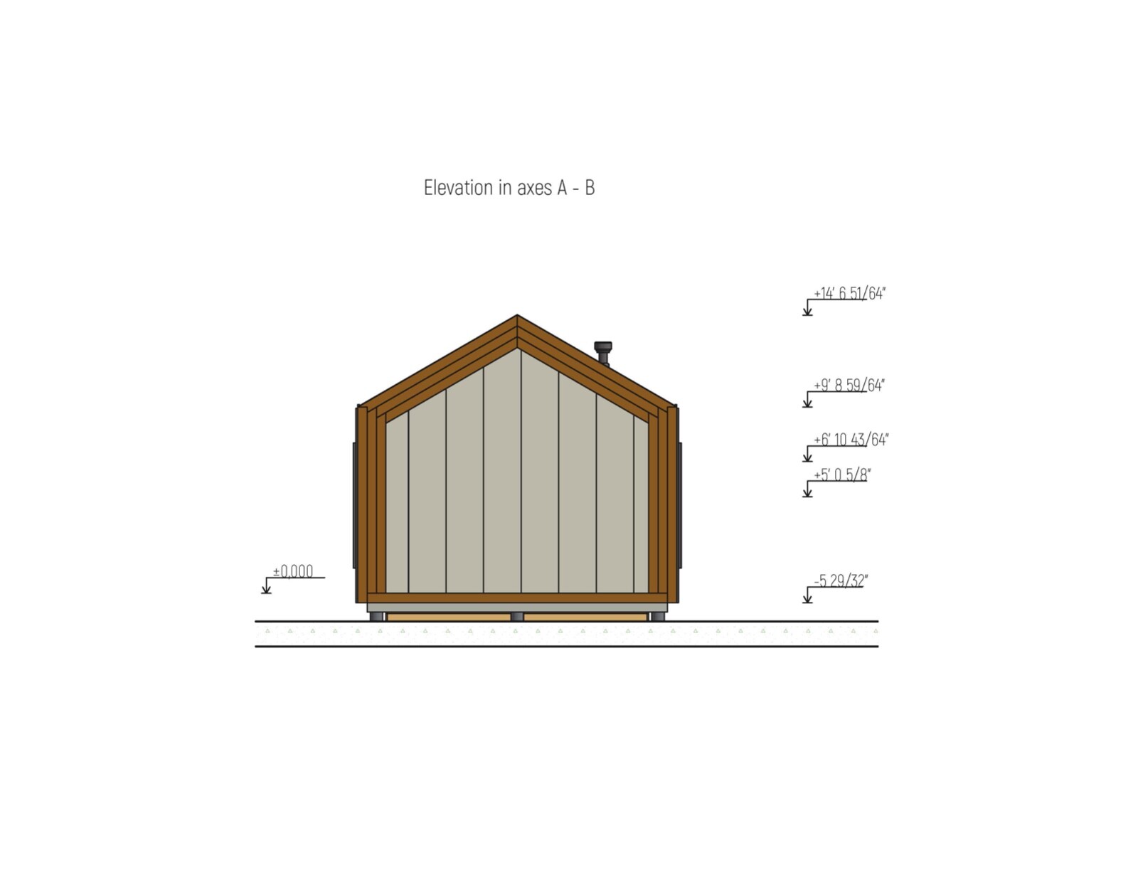 364 sg.ft SOLID PLYWOOD HOUSE KIT #PW-30 WOOD PREFAB DIY KIT BUILDING CABIN HOME