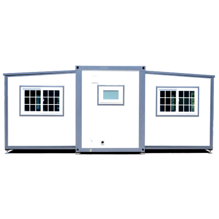19ftx20ft Expandable Prefab Mobile House w/ Cabinet Mobile Home Container Homes