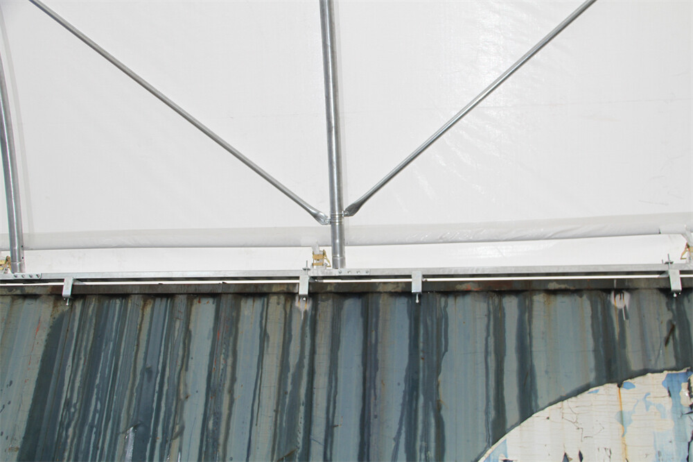 20’x40’x6.5′ 11 oz PE Canvas Fabric Building Shipping Container Canopy Shelter