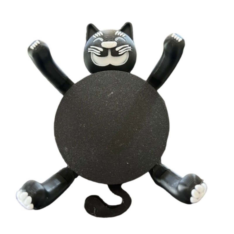 Lovely Cats Mug Holder for Beverages 3D Print Coasters Enhances Coffee Table