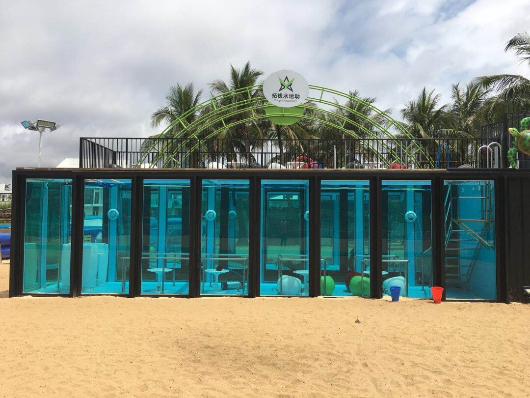 Swimming / Aquarium Pool 20ft. and 40ft. lengths Safe Room Designs Catalog