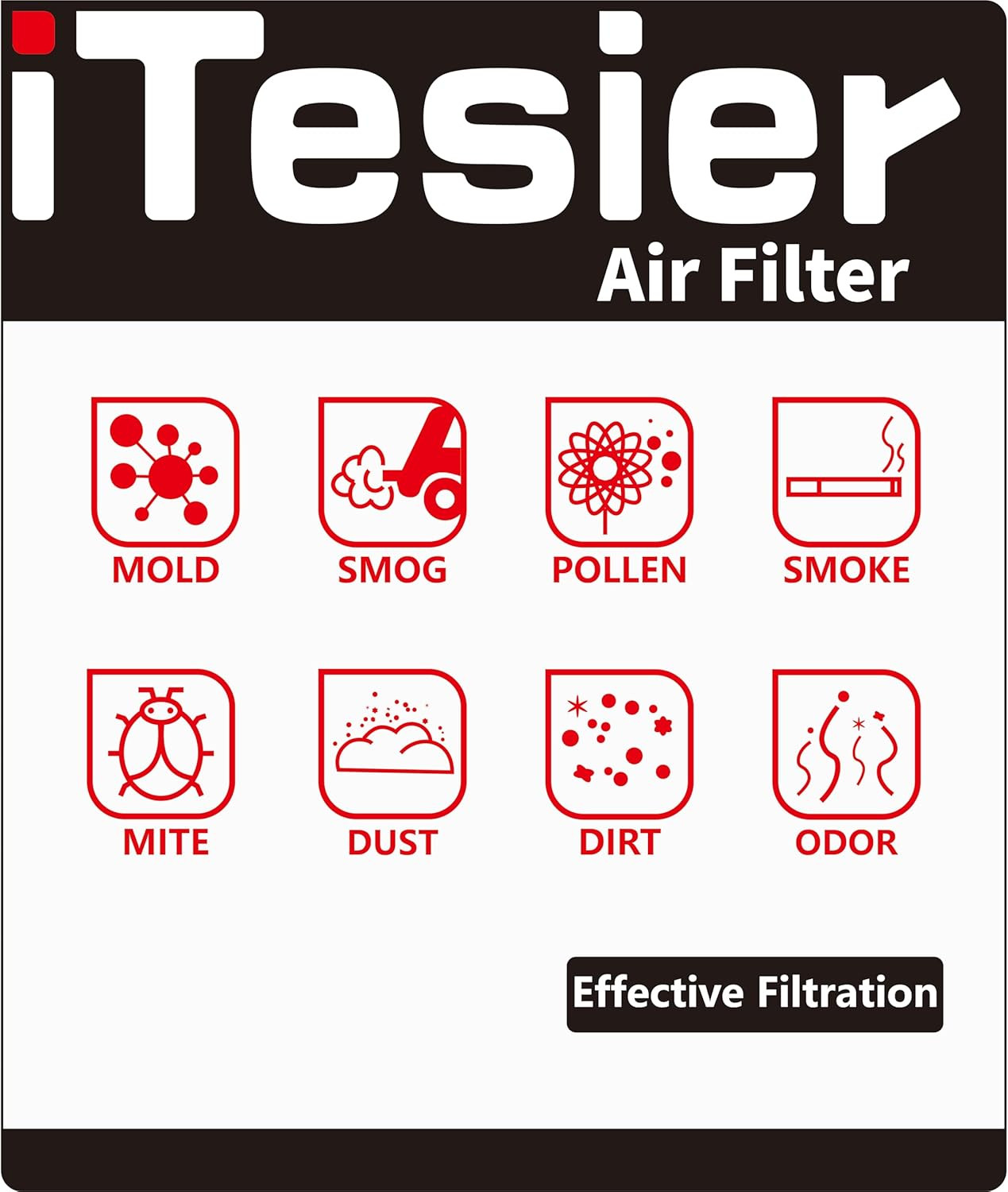 Cabin & Engine Air Filter Kit for Tacoma (2024 2025 2026) 2.4L, 4Runner (2025-20