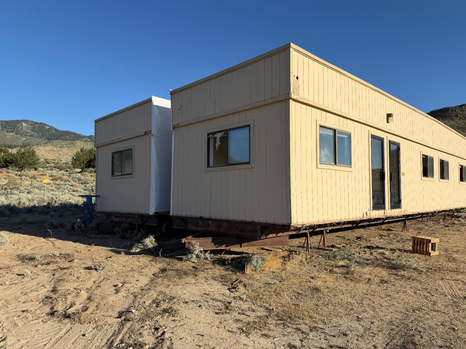 Doublewide Modular Building Portable Office Trailer Mobile Home Carson City, NV