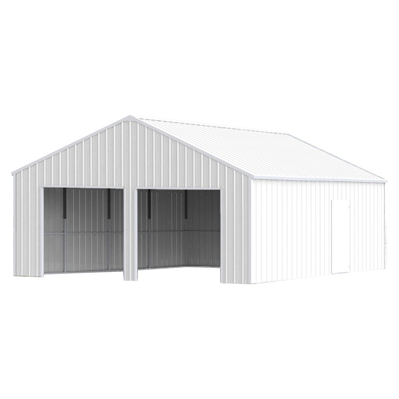 33′ x 25′ x 14′ Outdoor Storage Shed Reinforced Steel Structure Barn Car Garage