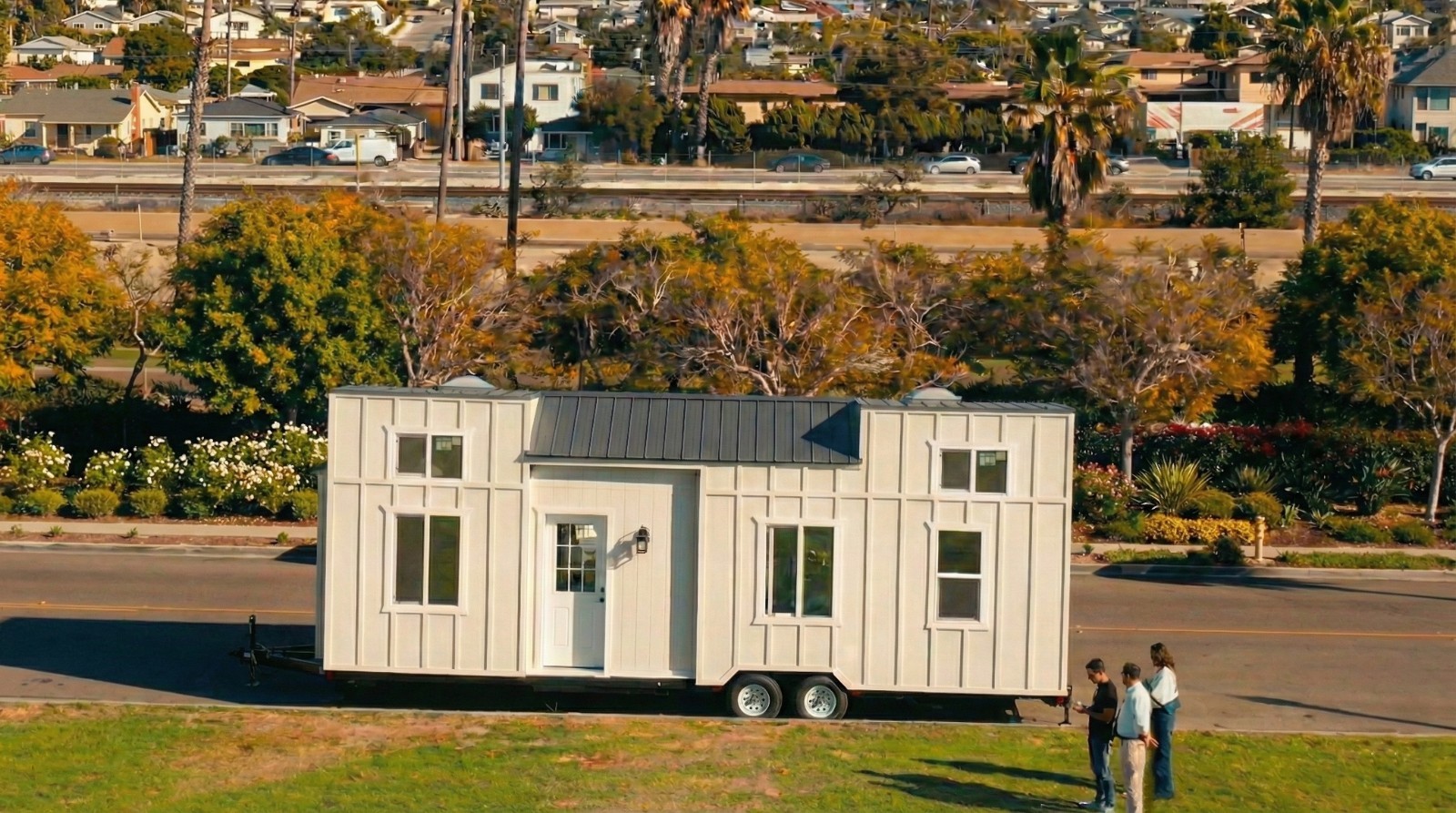 30ft Tiny Home on Wheels w/ Loft – Metal Framing – CA Built – Ready Now