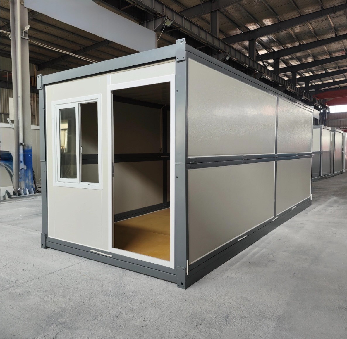 40FT Flat fold with washroom, Farm, Office, Rental unit Brand New container home