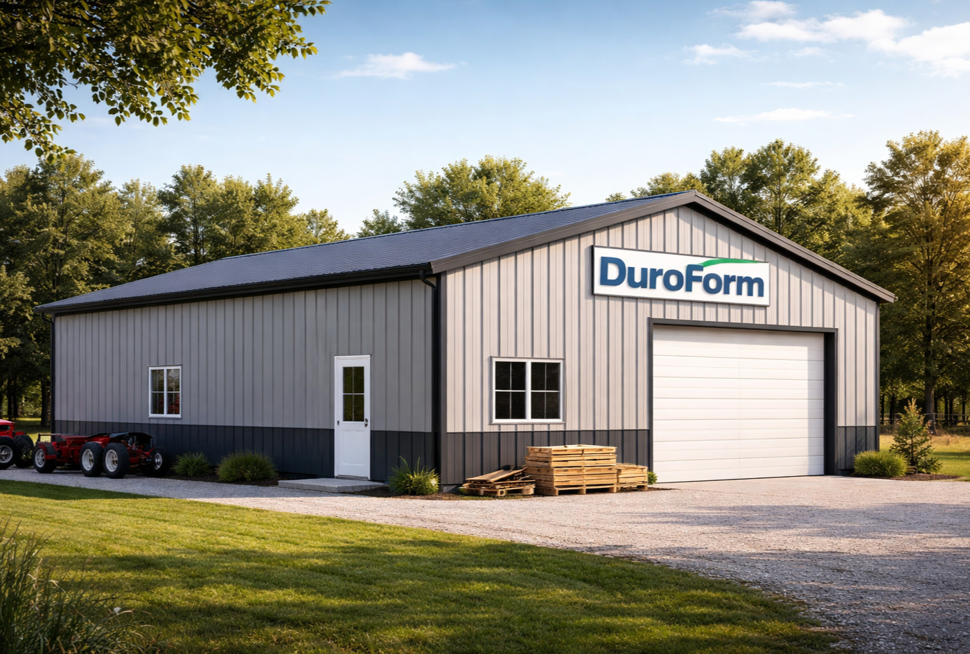30×50 Steel Building DuroFORM Metal Garage Storage Shop Building Kit