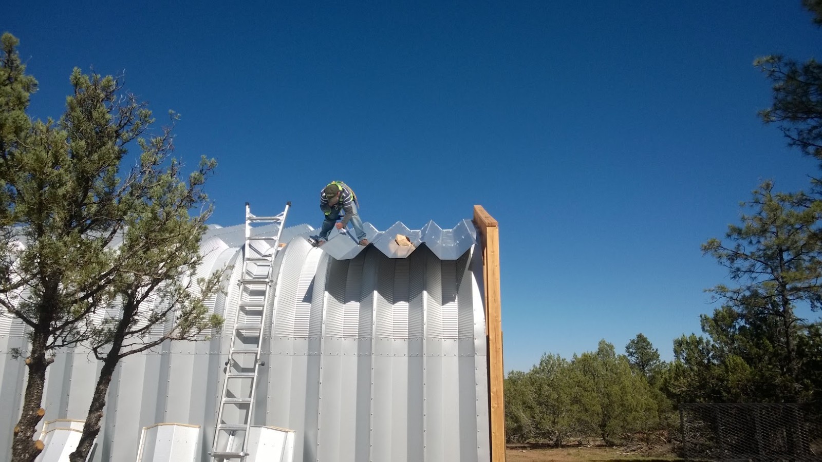 25x100x13 DuroSPAN Steel Building Kit Clear Span Arch DIY Open Ends