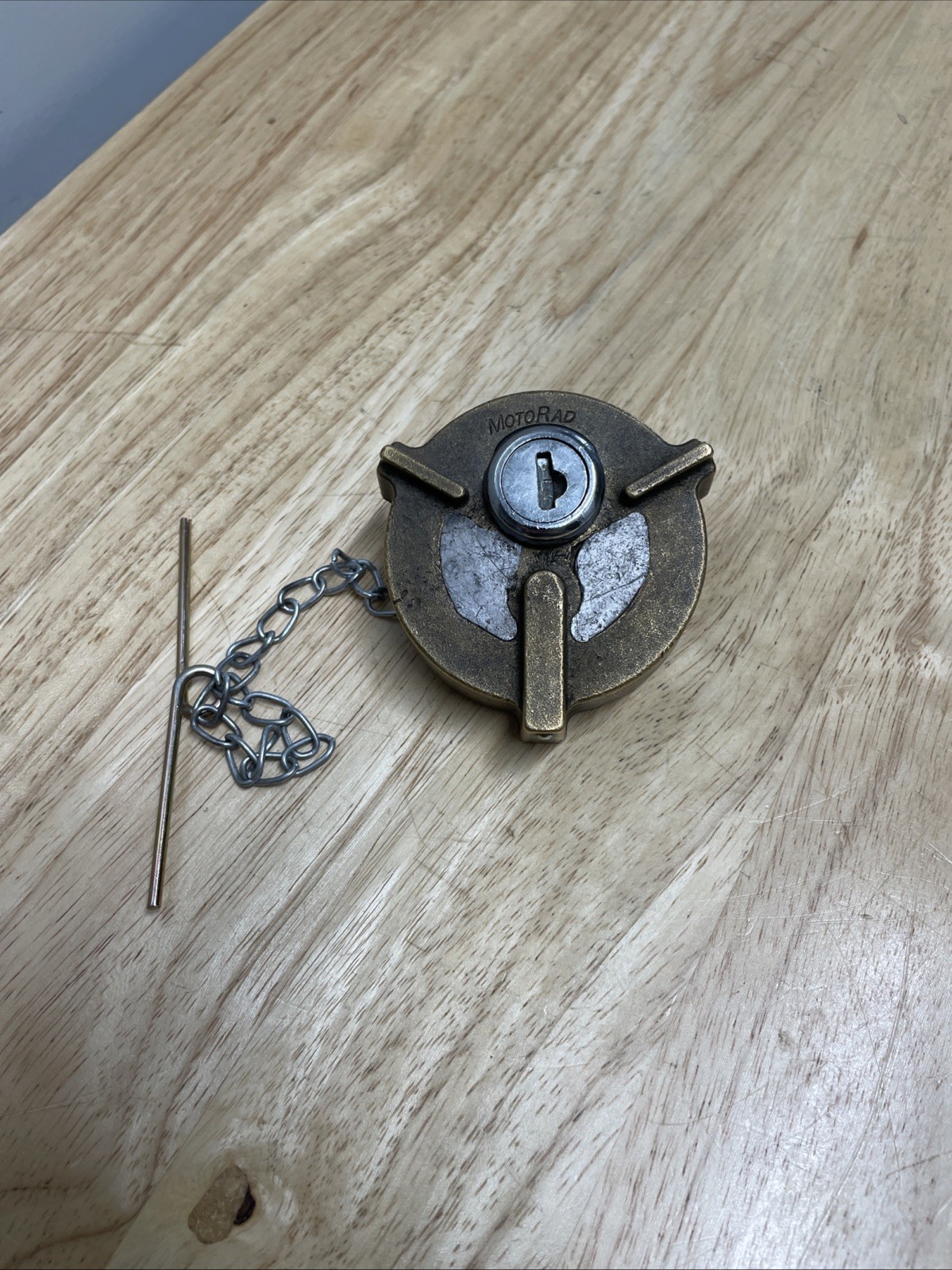 MotoRad 2501-11 Heavy Duty Fuel Cap with Lock No Key