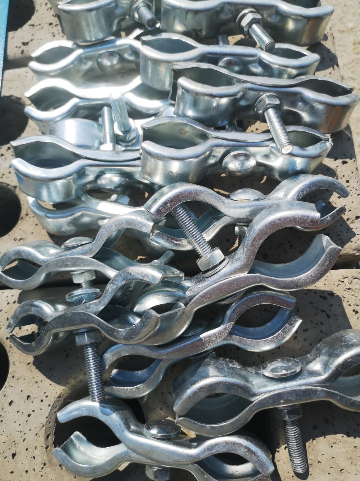 Set of 70 | Construction fence with round corners | 3.5 x 2.0 m | Mobile fence